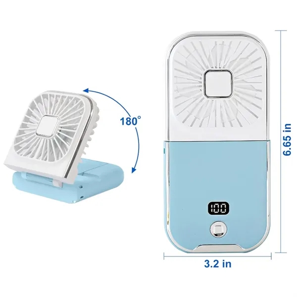 Portable Foldable USB Fan - Portable Foldable USB Fan - Image 1 of 4