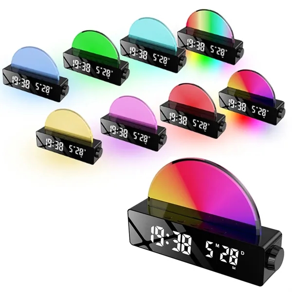 Sunrise Wake Up Light LED Alarm Clock - Sunrise Wake Up Light LED Alarm Clock - Image 3 of 5