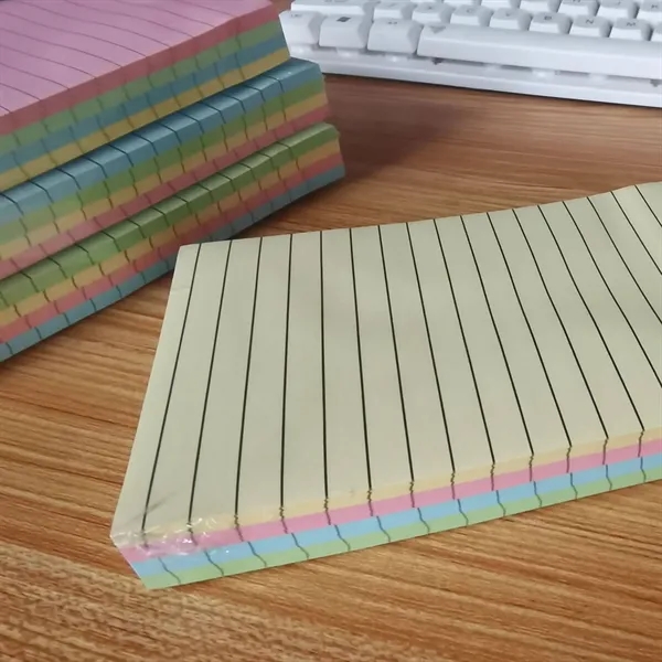 200pcs Assorted Colors Sticky Notes 4 x 6-Inch - 200pcs Assorted Colors Sticky Notes 4 x 6-Inch - Image 4 of 5