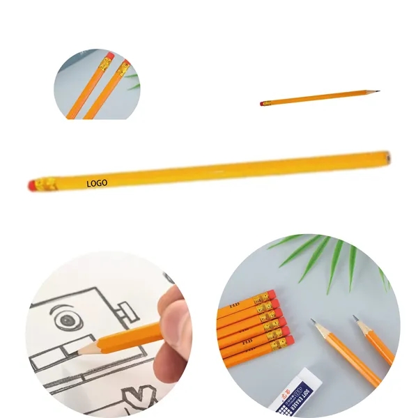 Pencil With Black Eraser - Pencil With Black Eraser - Image 0 of 2