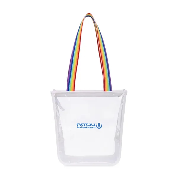 Sigma Clear Zippered Tote - Sigma Clear Zippered Tote - Image 5 of 15