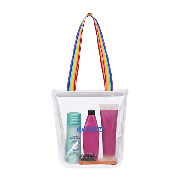 Sigma Clear Zippered Tote - Sigma Clear Zippered Tote - Image 6 of 15