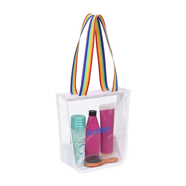 Sigma Clear Zippered Tote - Sigma Clear Zippered Tote - Image 7 of 15