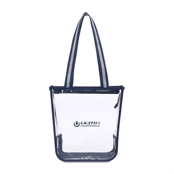 Sigma Clear Zippered Tote - Sigma Clear Zippered Tote - Image 8 of 15