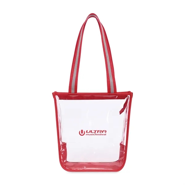 Sigma Clear Zippered Tote - Sigma Clear Zippered Tote - Image 10 of 15