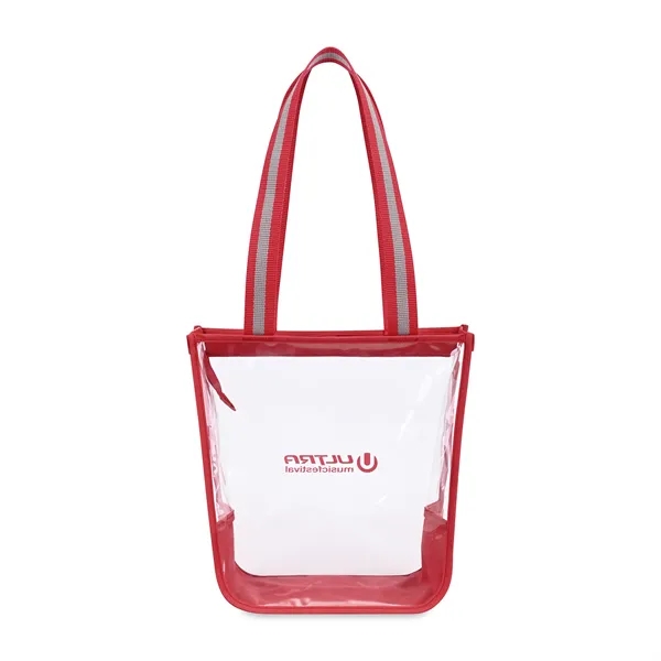Sigma Clear Zippered Tote - Sigma Clear Zippered Tote - Image 11 of 15