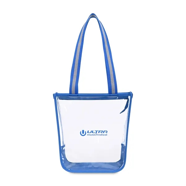 Sigma Clear Zippered Tote - Sigma Clear Zippered Tote - Image 12 of 15