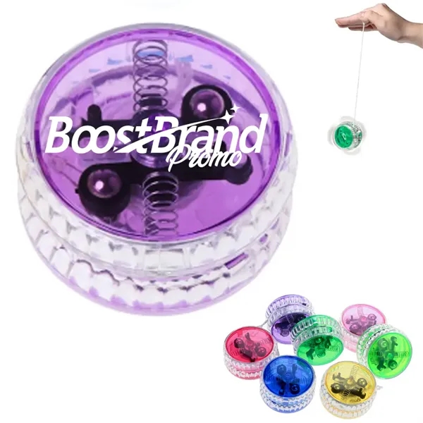 LED FlashingYO-YO'S Toy with Light Up Effects - LED FlashingYO-YO'S Toy with Light Up Effects - Image 0 of 4