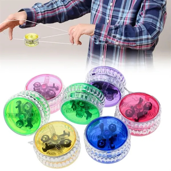 LED FlashingYO-YO'S Toy with Light Up Effects - LED FlashingYO-YO'S Toy with Light Up Effects - Image 3 of 4