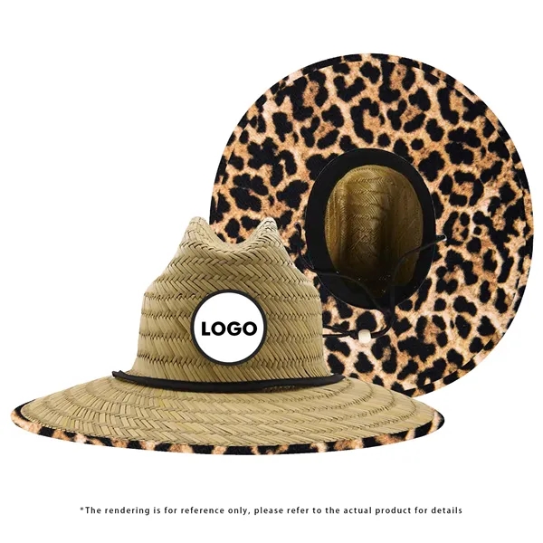Large Brim Straw Hat - Large Brim Straw Hat - Image 9 of 9