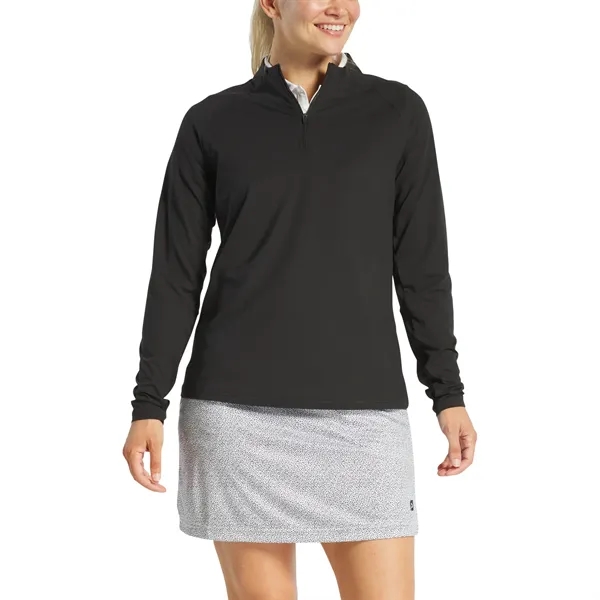 FootJoy Women's Space Dye Quarter-Zip - FootJoy Women's Space Dye Quarter-Zip - Image 1 of 4