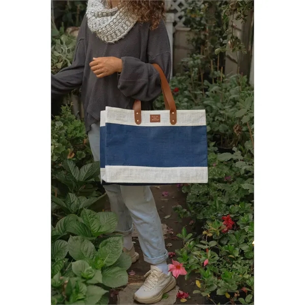 Out of the Woods® Jute Market Tote - Out of the Woods® Jute Market Tote - Image 8 of 9