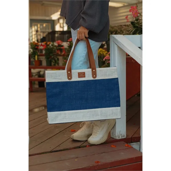 Out of the Woods® Jute Market Tote - Out of the Woods® Jute Market Tote - Image 9 of 9
