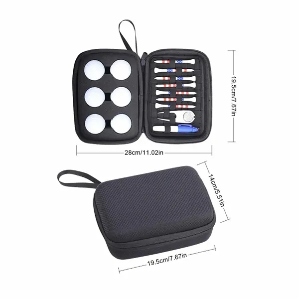 Portable Golf Accessory Organizer with Ball Storage - Portable Golf Accessory Organizer with Ball Storage - Image 1 of 3