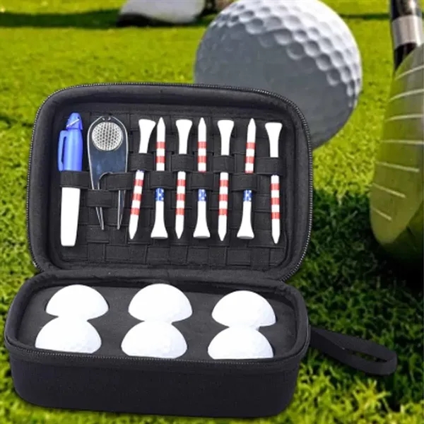 Portable Golf Accessory Organizer with Ball Storage - Portable Golf Accessory Organizer with Ball Storage - Image 2 of 3