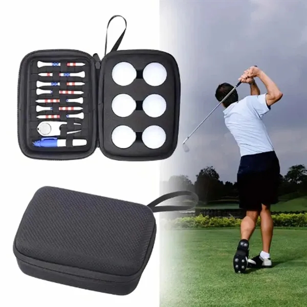Portable Golf Accessory Organizer with Ball Storage - Portable Golf Accessory Organizer with Ball Storage - Image 3 of 3