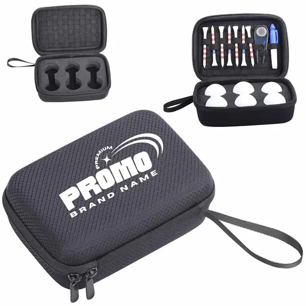 Portable Golf Accessory Organizer with Ball Storage - Portable Golf Accessory Organizer with Ball Storage - Image 0 of 3