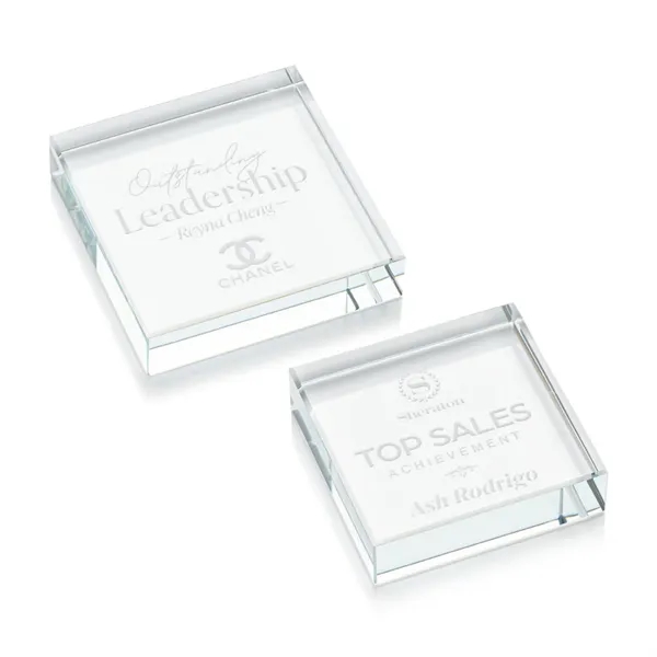 Winston Square Paperweight - Winston Square Paperweight - Image 0 of 5