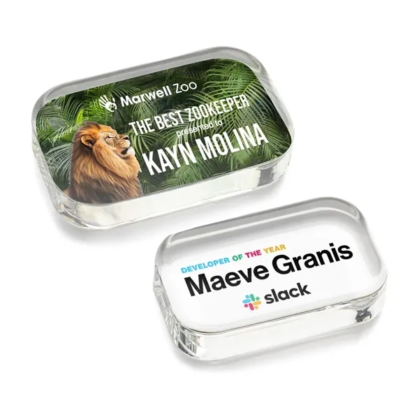 Halperin Rectangle VividPrint™ Paperweight - Halperin Rectangle VividPrint™ Paperweight - Image 0 of 5