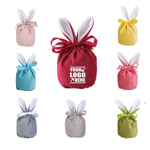Easter Bunny Velvet Bundle Pocket - Easter Bunny Velvet Bundle Pocket - Image 0 of 4
