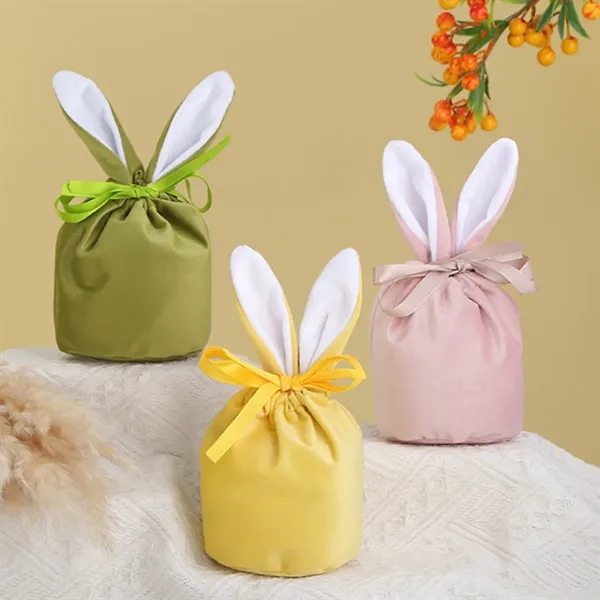 Easter Bunny Velvet Bundle Pocket - Easter Bunny Velvet Bundle Pocket - Image 2 of 4