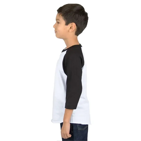Shaka Wear Youth Three-Quarter Sleeve Raglan