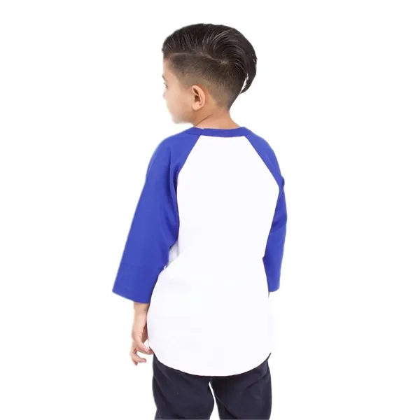 Shaka Wear Youth Three-Quarter Sleeve Raglan