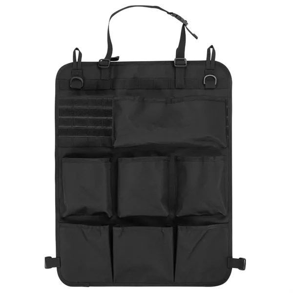 Car Backseat Organizer Fabric Auto Seat With  Backing - Car Backseat Organizer Fabric Auto Seat With  Backing - Image 2 of 5