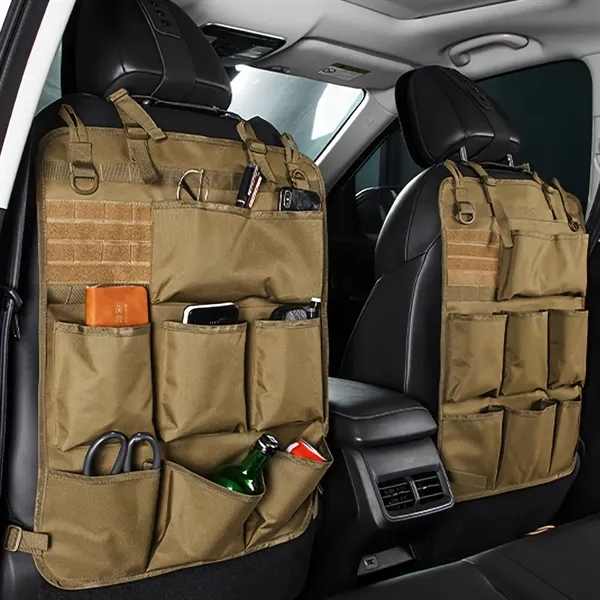 Car Backseat Organizer Fabric Auto Seat With  Backing - Car Backseat Organizer Fabric Auto Seat With  Backing - Image 5 of 5