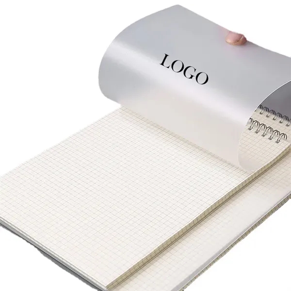 Transparent PP Coil Graph Notebook - Transparent PP Coil Graph Notebook - Image 0 of 3