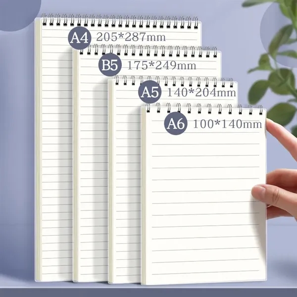 Transparent PP Coil Graph Notebook - Transparent PP Coil Graph Notebook - Image 2 of 3