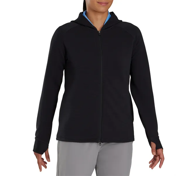 FootJoy Women's Full-Zip Ottoman Hoodie - FootJoy Women's Full-Zip Ottoman Hoodie - Image 0 of 2