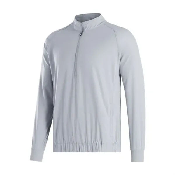 FootJoy Men's HALF ZIP WINDSHIRT - FootJoy Men's HALF ZIP WINDSHIRT - Image 2 of 2