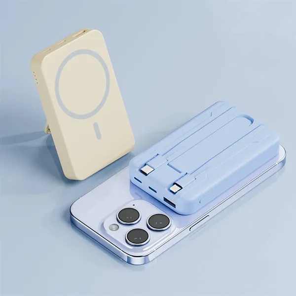 Magnetic Wireless Charger Power Bank - Magnetic Wireless Charger Power Bank - Image 5 of 5