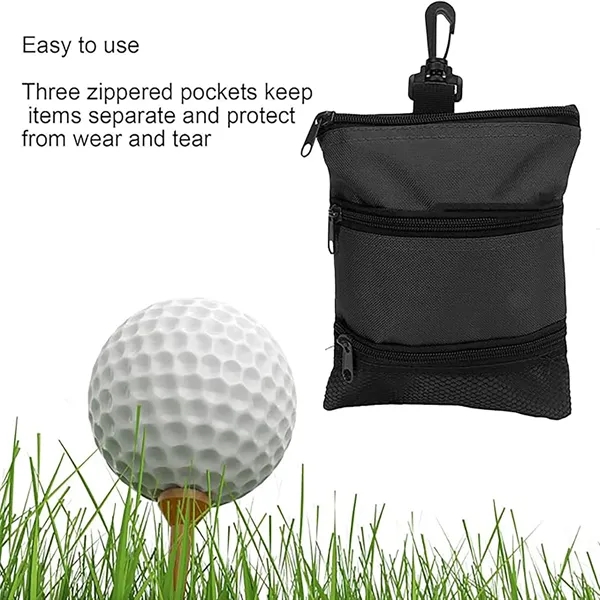 Multi-pocket golf tee bag - Multi-pocket golf tee bag - Image 4 of 4