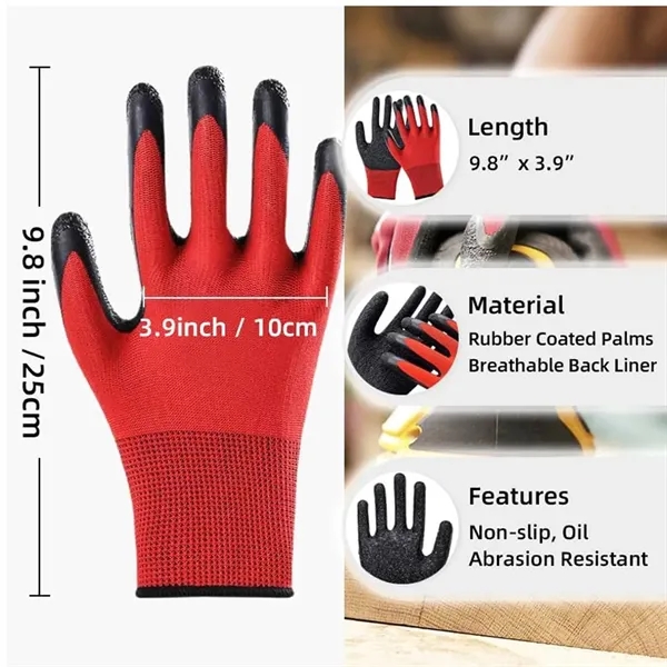 Protective Work Garden Gloves - Protective Work Garden Gloves - Image 2 of 8