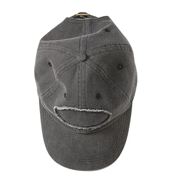 Authentic Pigment Pigment-Dyed Raw-Edge Patch Baseball Cap - Authentic Pigment Pigment-Dyed Raw-Edge Patch Baseball Cap - Image 0 of 0