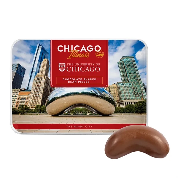 Gift Tin with The Chicago Bean Chocolates