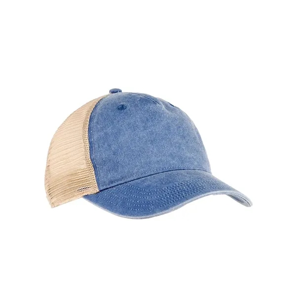 Authentic Pigment Pigment-Dyed Trucker Cap - Authentic Pigment Pigment-Dyed Trucker Cap - Image 2 of 4