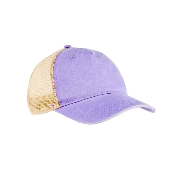 Authentic Pigment Pigment-Dyed Trucker Cap - Authentic Pigment Pigment-Dyed Trucker Cap - Image 3 of 4