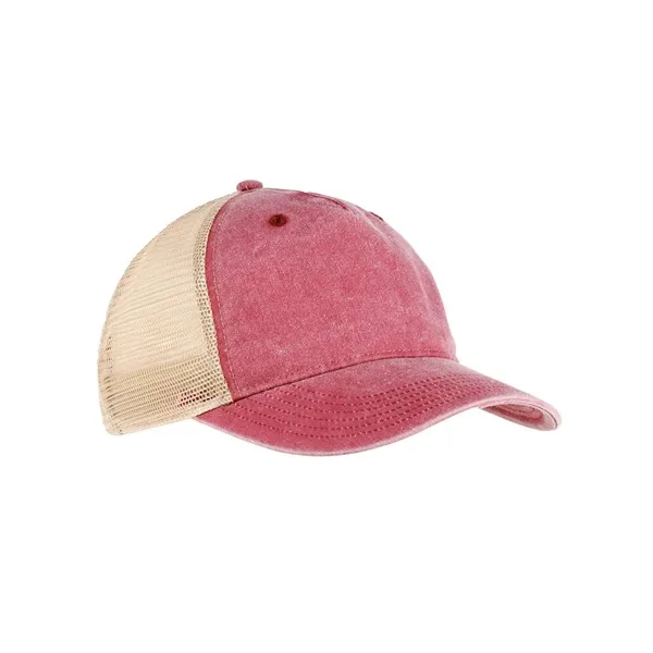 Authentic Pigment Pigment-Dyed Trucker Cap - Authentic Pigment Pigment-Dyed Trucker Cap - Image 4 of 4