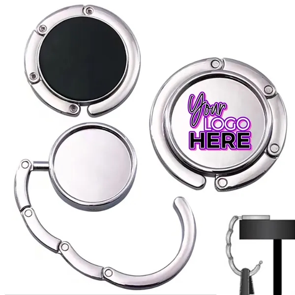 Foldable Metal Purse Hook - Foldable Metal Purse Hook - Image 0 of 3