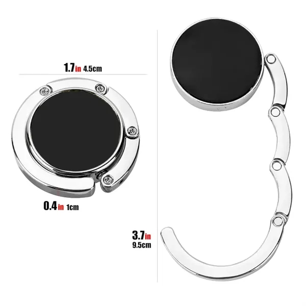 Foldable Metal Purse Hook - Foldable Metal Purse Hook - Image 1 of 3