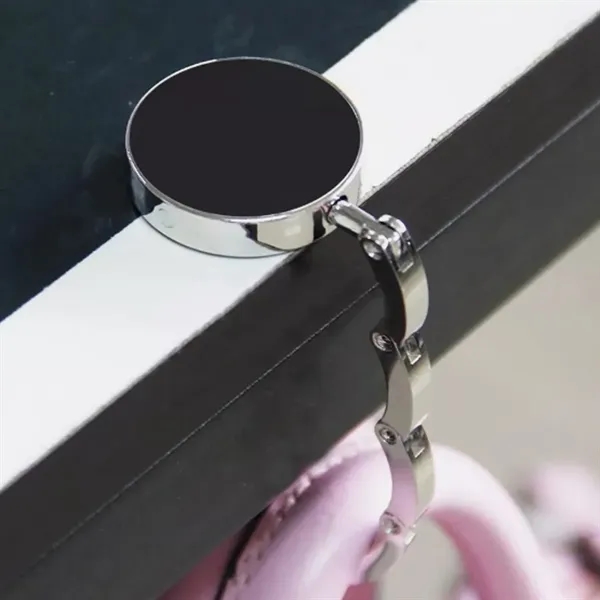 Foldable Metal Purse Hook - Foldable Metal Purse Hook - Image 2 of 3