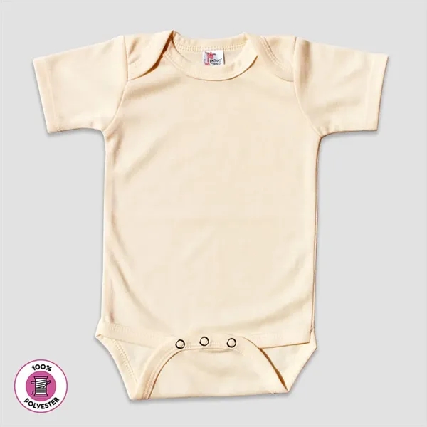 Baby Short Sleeve Bodysuit White- Laughing Giraffe® - Baby Short Sleeve Bodysuit White- Laughing Giraffe® - Image 2 of 3