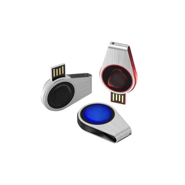 Custom LED Swivel USB Drive for Business Gifts - Custom LED Swivel USB Drive for Business Gifts - Image 2 of 4