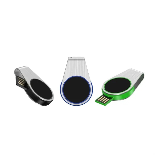 Custom LED Swivel USB Drive for Business Gifts - Custom LED Swivel USB Drive for Business Gifts - Image 3 of 4