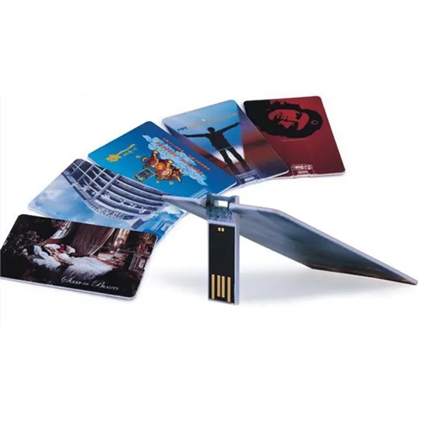 Custom Business Card USB Drive With Full-Color Printing 8G - Custom Business Card USB Drive With Full-Color Printing 8G - Image 1 of 5