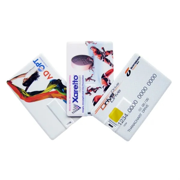 Custom Business Card USB Drive With Full-Color Printing 8G - Custom Business Card USB Drive With Full-Color Printing 8G - Image 4 of 5