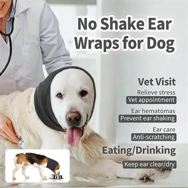 Dog Calming Hoodie Quiet Head Cover Sleeves for Noise Bath - Dog Calming Hoodie Quiet Head Cover Sleeves for Noise Bath - Image 2 of 4